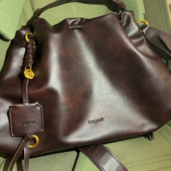 Songmont Handbags - Songmont Crossbody Handbag Ebony